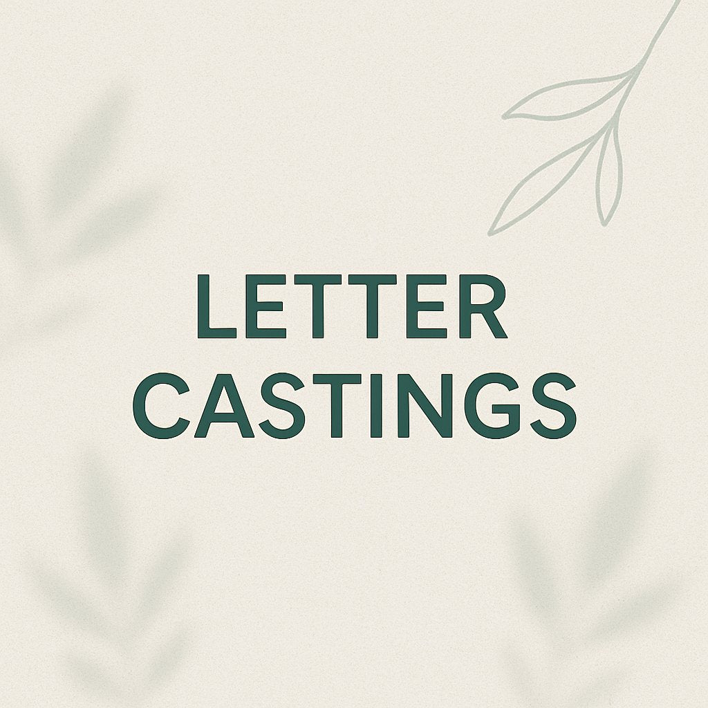 LETTER CASTINGS