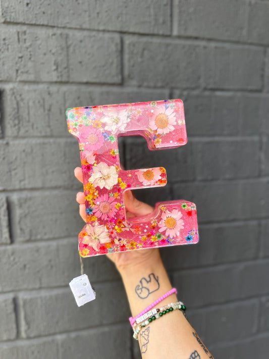 Letter E