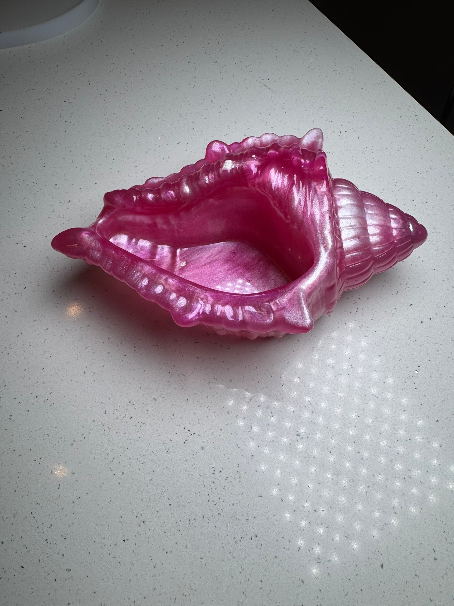 Customized seashell dish