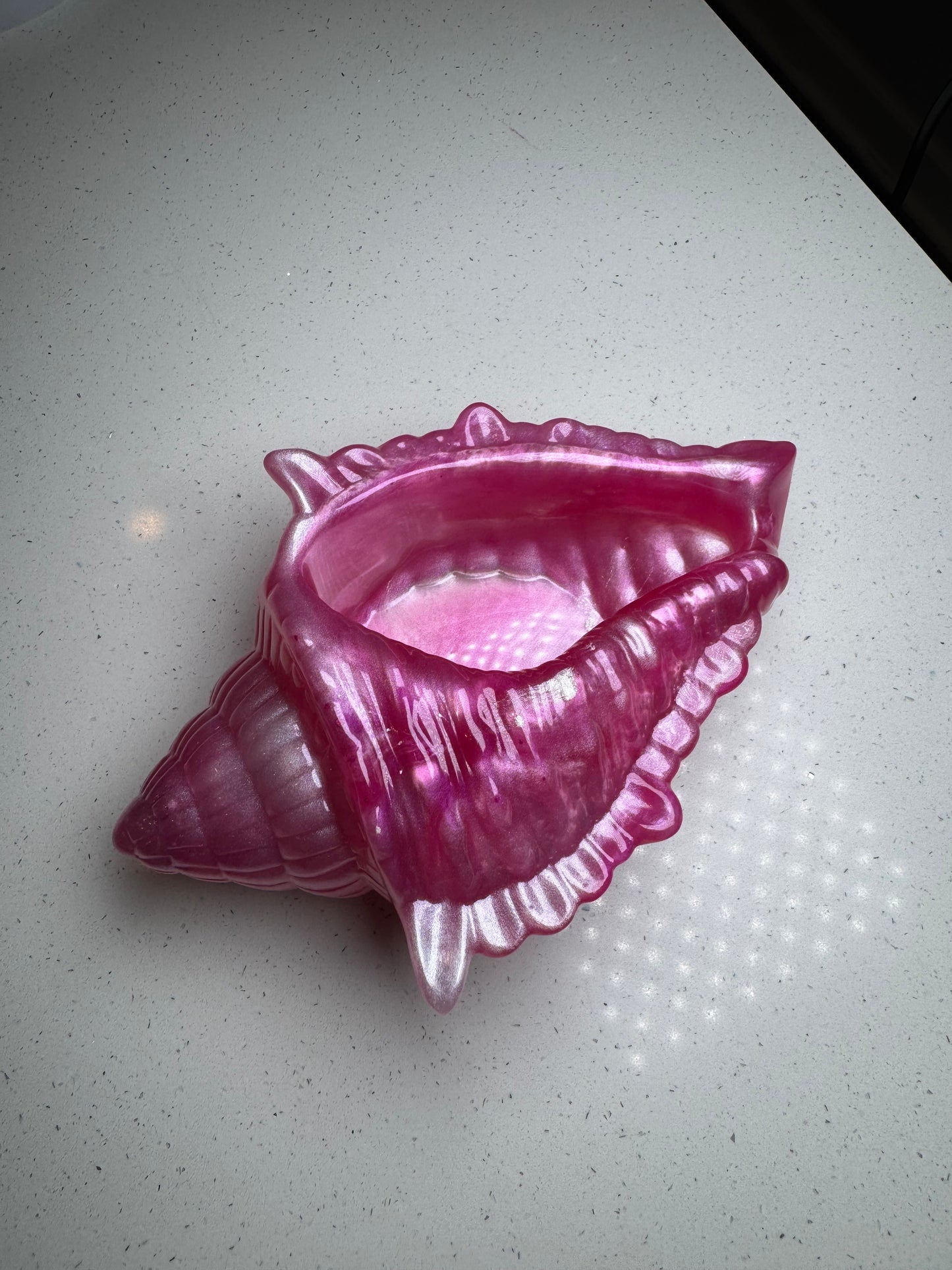 Customized seashell dish