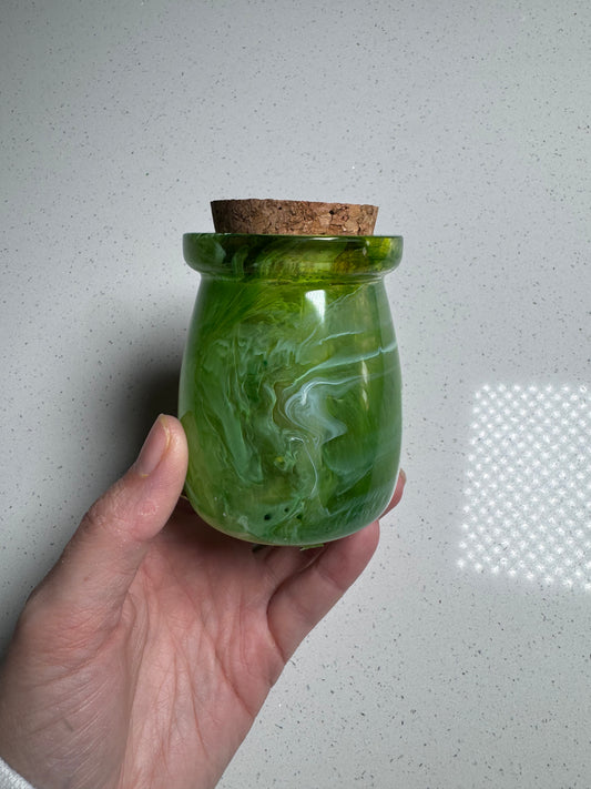 Custom jar w lid
